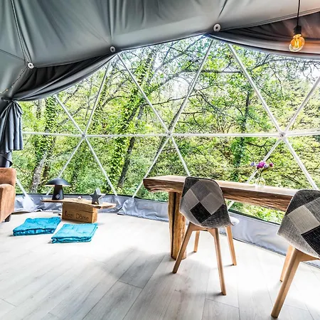 Kozi Dome La Belle Etoile Деревянный коттедж La Dornac